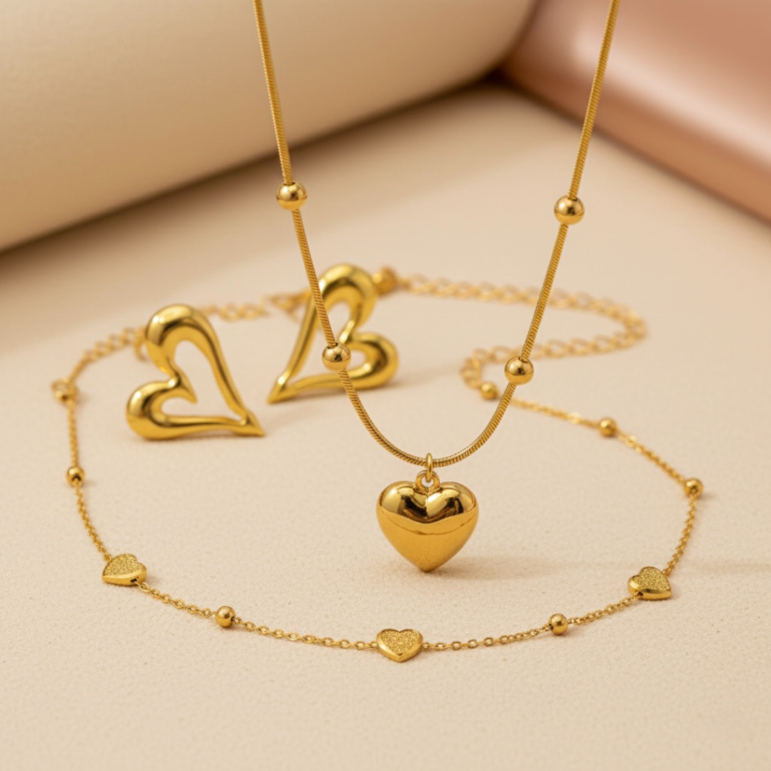  Golden Heart Luxe Combo Set