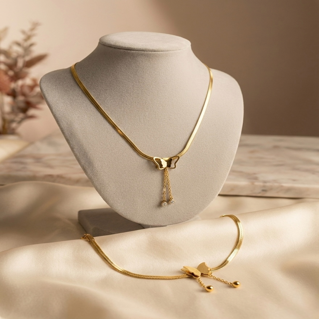 Golden Butterfly Grace Set